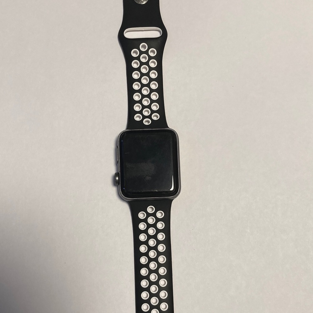 Black and White Smartwatch